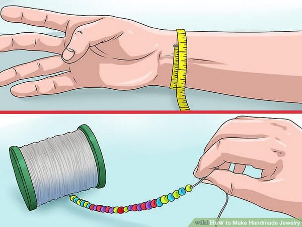 درست کردن دستبند با مهره